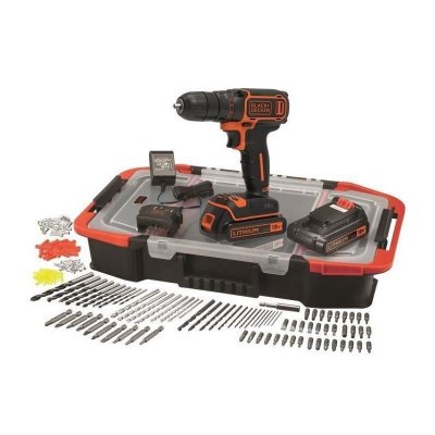BLACK & DECKER BDCDC18BAST perceuse 650 tr/min 1,3 kg Noir, Orange - Black&decker