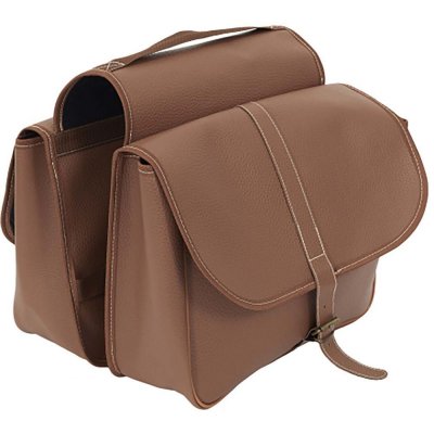 BEMIX Be Mix - Sacoche double universelle en PU pour v&eacute;lo 20L