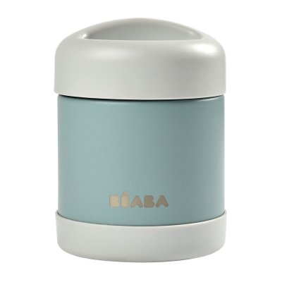 BEABA  Portion Isotherme en Inox - 300 ml Light Mist / Eucalyptus Green