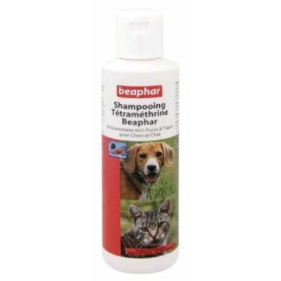 BEAPHAR  Shampooing Anti-Puces et Anti-Tiques Chien et Chat 200ml