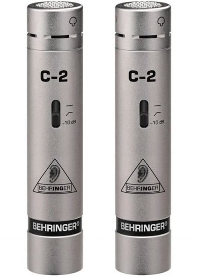 BEHRINGER  C-2 2 paire de micros studio &agrave; condensateur