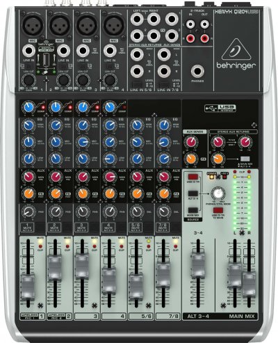 BEHRINGER  XENYX Q1204USB table de mixage compacte
