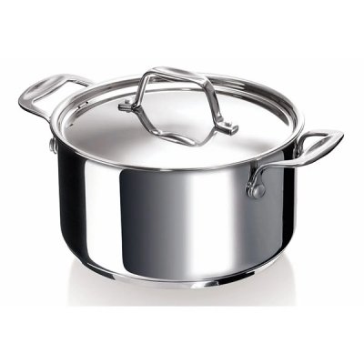 BEKA line 12061184 Chef Faitout + Couvercle en acier inoxydable 18 cm