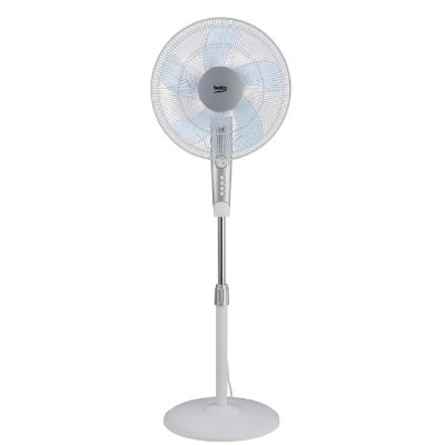 BEKO  EFS5100W - Ventilateur - pose au sol - 40 cm - blanc/argent