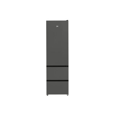 Beko R&eacute;frig&eacute;rateur combin&eacute; 60cm 351l nofrost gris - B3RGNA354HG1
