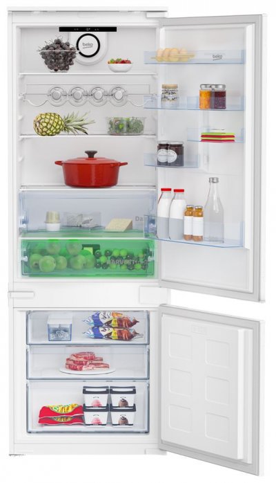 BEKO  R&eacute;frig&eacute;rateur Int&eacute;grable Combin&eacute; - BCSE400E40SN