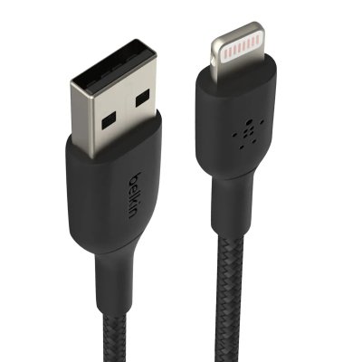 BELKIN  Boost Charge Lightning To Usb-a Cable Braided 1m Noir