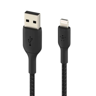 BELKIN  Boost Charge Lightning To Usb-a Cable Braided 2m Noir