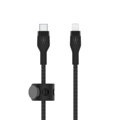 BELKIN  Boost Charge Pro Flex C&acirc;ble USB-C vers Lightning (noir) - 2 m