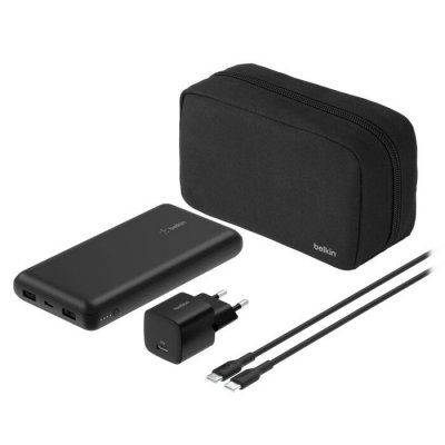 Belkin BoostCharge 20000 mAh Noir - Neuf