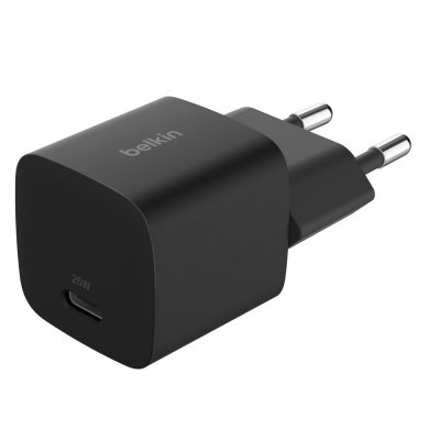 BELKIN  BoostCharge Chargeur secteur USB-C (25 W) (Noir)