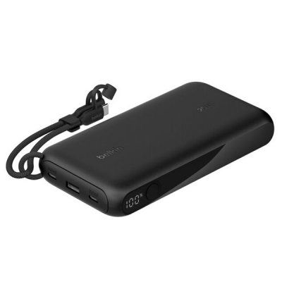 BELKIN  BoostCharge Powerbank 20K avec Ecran - Noir