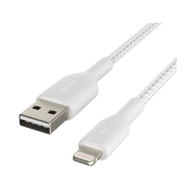 BELKIN  CAA002BT1MWH c&acirc;ble Lightning 1 m Blanc