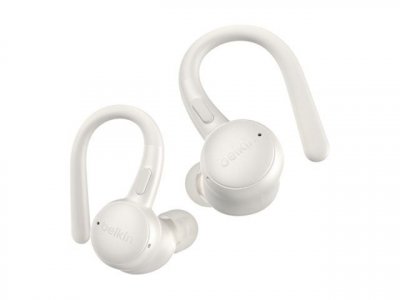 BELKIN  SoundForm ActiveFit, Avec fil &sans fil, Appels/Musique, Casque, Blanc AUC016HQCR