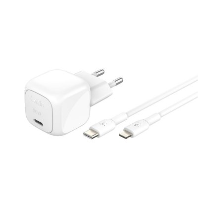 Belkin WCA008KQ1MWH-B5, Int&eacute;rieure, Secteur, 1 m, Blanc