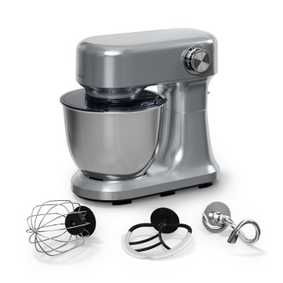  Bella Evo Robot P&acirc;tissier 1500W 5L Bol Inox 12 Vitesses Syst&egrave;me Plan&eacute;taire Robot Cuisine Argent