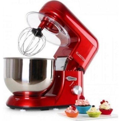 KLARSTEIN Bella rossa robot de cuisine 1200w 5 litres rouge