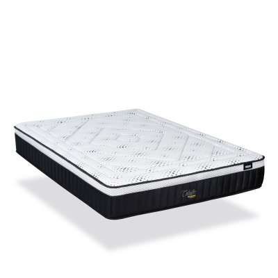 BELLECOUR  - literie Matelas celestin 2.0 90x190 cm Mousse &agrave; m&eacute;moire de forme Soutien Ferme - Blanc