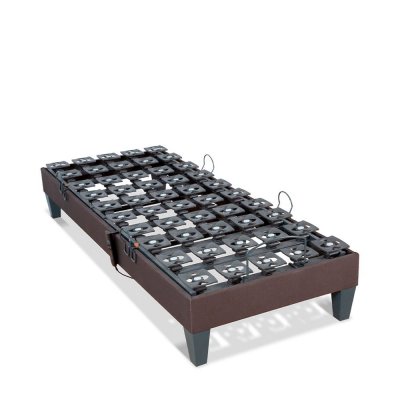 BELLECOUR  LITERIE - Sommier &eacute;lectrique MONDOR 70x190 cm - Plots