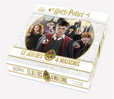 GALLIMARD JEUNESSE BEM'S HARRY POTTER - Le jeu des 4 maisons- - Jeu de soci&eacute;t&eacute;