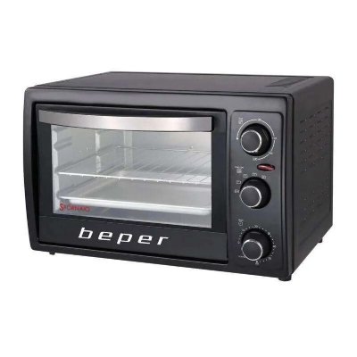 BEPER  90.884 Four Electrique Ventil&eacute; et Accessoires, 1300 W, Noir