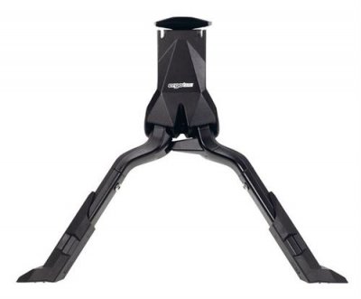 ERGOTEC Bequille centrale  double flex 3 xxl alu pour 28 a 29 noir