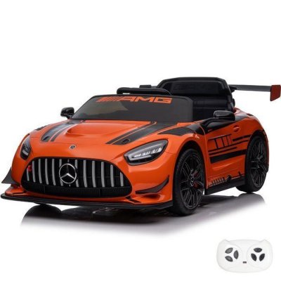 VROOOMY Berghoff - Voiture Enfants 12V - Mercedes amg GT3 - 1 &agrave; 6 ans - Noir