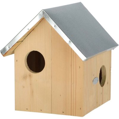 ESSCHERT DESIGN Best For Birds - Abri en Bois et Zinc pour Ecureuil