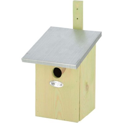 ESSCHERT DESIGN Best For Birds - Nichoir m&eacute;sange bois et zinc