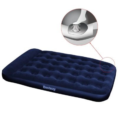 BESTWAY Best way matelas gonflable 2p + pompe a pied