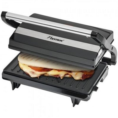 BESTRON  APM123Z Panini Grill Black