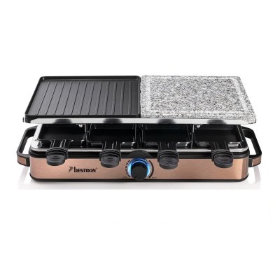 BESTRON  Gril &agrave; raclette ARG1200CO 1400 W Cuivre 