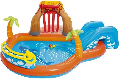 BESTWAY  53069 Aire de jeux pataugeoire Lagoon 265 x 265 x 104 cm