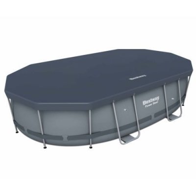 BESTWAY  - B&acirc;che Hivernage pour Piscine Hors-sol 427x250 cm Ovale