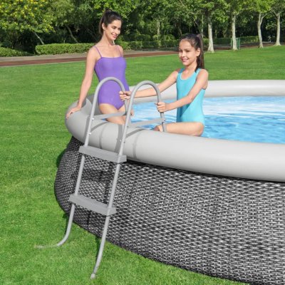 BESTWAY  &Eacute;chelle de piscine &agrave; 2 marches Flowclear 84 cm 3202668