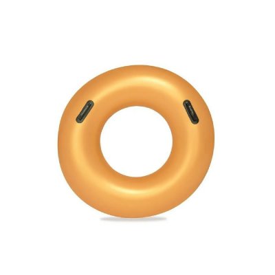 BESTWAY  - Gold Swim Ring Dore - Bou&eacute;e Gonflable baignade - Jaune - Taille Unique
