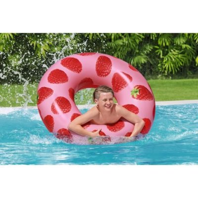 BESTWAY  - gonflable pour enfants mer / piscine framboise donut 36231