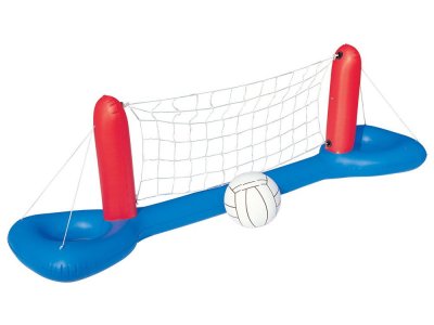 BESTWAY Jeu de piscine Set de volley-ball - 244cm X 64cm X 76cm