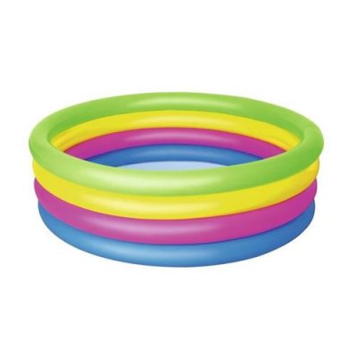 BESTWAY  Piscine Arc en Ciel 4 boudins - O 157 x H 46 cm