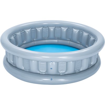 BESTWAY  Space Ship 157x43 Cm Round Inflatable Pool Gris 512L