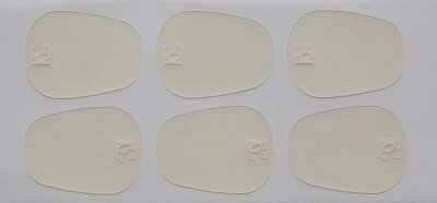 BG FRANCE  PASTILLES PROTEGE BEC TRANSPARENT - LARGE 04MM (x6)