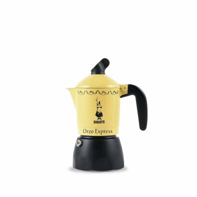 BIALETTI  New Orge Cafeti&egrave;re de 2 Tasses, Aluminium, Jaune