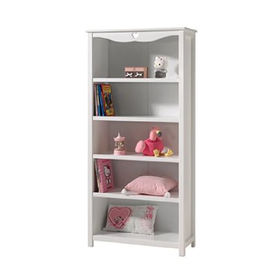 Biblioth&egrave;que adora blanc 90 cm - 190 cm - blanc 3360