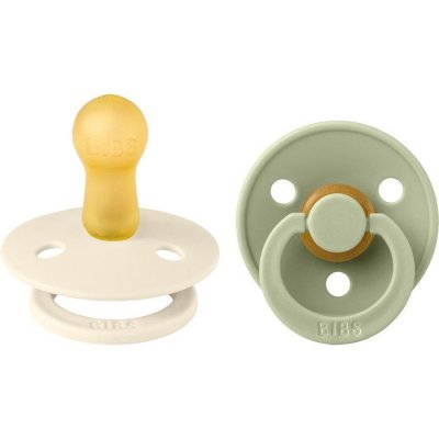 BIBS &reg;  Couleur T&eacute;tines Sauge - Ivoire 6 - 18 mois Taille 2