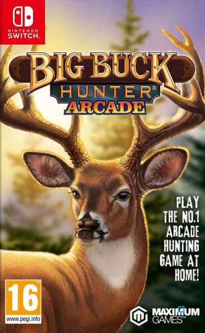 JUST FOR GAMES Big Buck Hunter Arcade Nintendo Switch