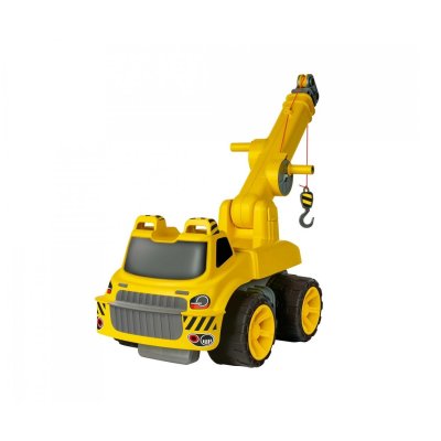 BIG  Camion grue enfant Power Worker Maxi, jaune