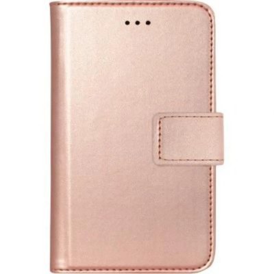 BIGBEN CONNECTED  Etui Folio Universel Rose m&eacute;tal Taille XS