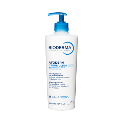 BIODERMA Atoderm cr&egrave;me ultra-nourrissante parfum&eacute;e flacon 500ml