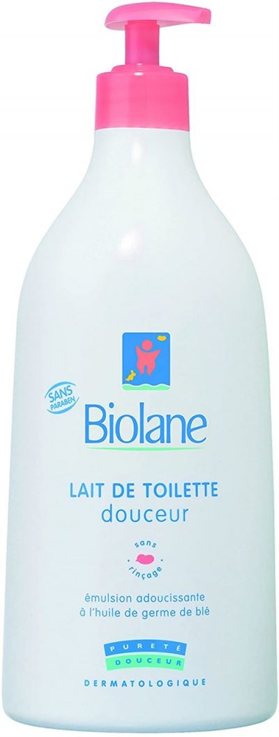 BIOLANE  Lot de 2 lait de toilette douceur - 750 ml