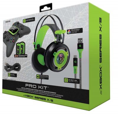 BIONIK  Pro Essentials 5 In 1 Xbox Accessories Pack Noir